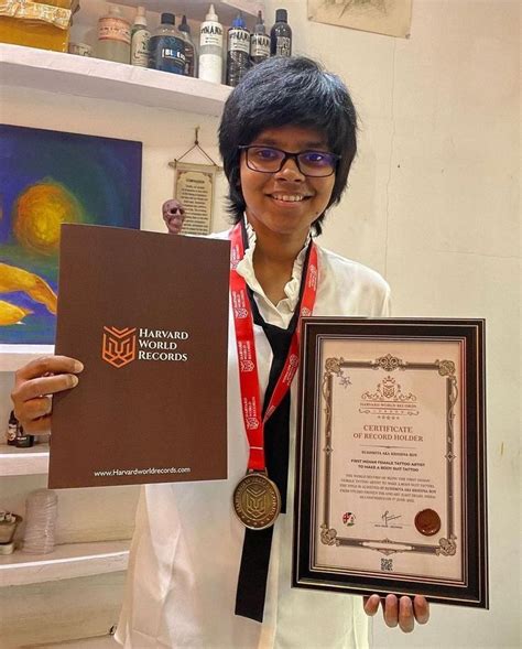 Year Old Female Tattoo Artist From Delhi Made A World Record For