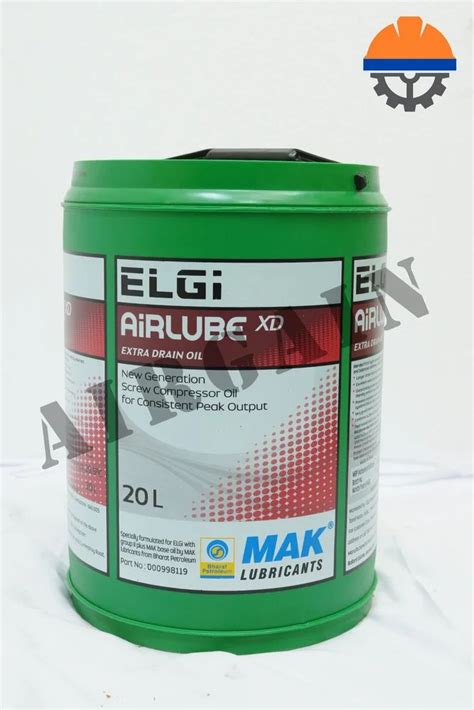 Compressor Oil Elgi Oil 000998068 Airlube Ut Synthetic Fluid