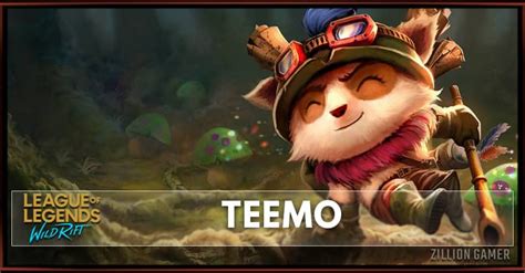 Lol Wild Rift Teemo Build Runes Abilities And Matchups Zilliongamer