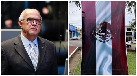 Miguel Ngel Navarro Gobernador De Nayarit Transgredi La Bandera