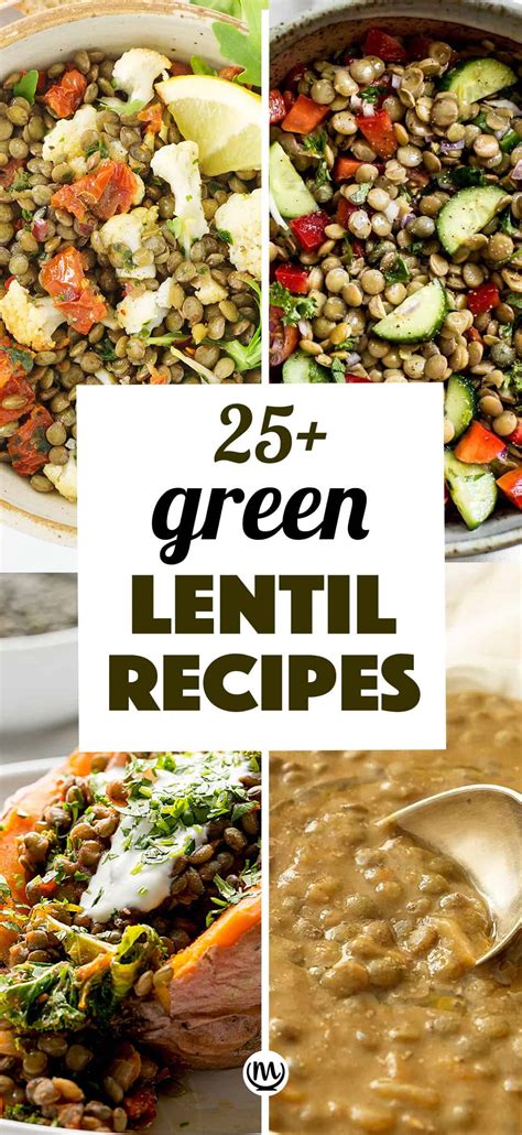 Green Lentil Recipes: 25+ Delicious Ideas - The clever meal