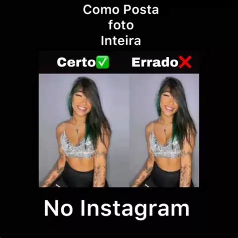 Como Postar Foto Inteira No Instagram Sem Cortar N Kwai