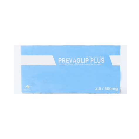 PREVAGLIP PLUS 2 5 500MG 30TAB Tay Pharmacies