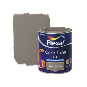 Flexa Creations Lak Zijdeglans Spacious Grey 750 Ml Kopen Binnenlak