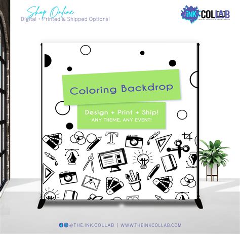 Coloring Backdrop – theinkcollab