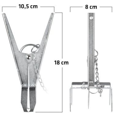 Trampas Para Topillos Set De 4 Tenazas Eficaces Y Reutilizables