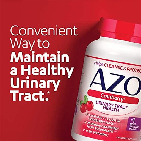 Azo Cranberry Urinary Tract Health Dietary Supplement 1 Serving 1