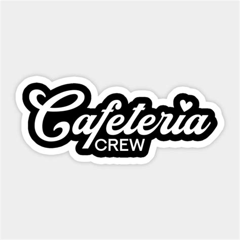 Cafeteria Crew Lunch Lady Squad Lunch Lady Sticker Teepublic