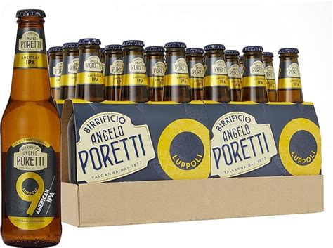 Birrificio Angelo Poretti Birra 9 Luppoli American Ipa 24 Bottiglie Da