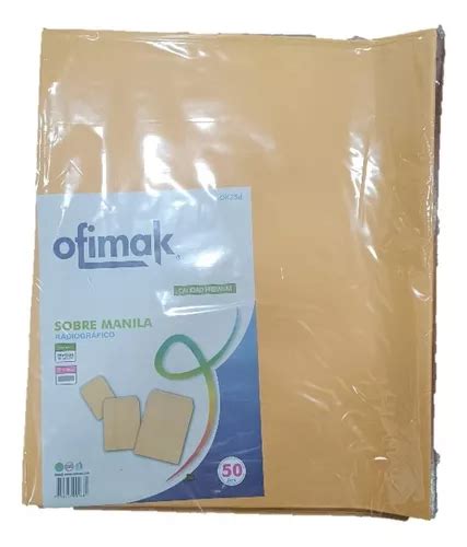 Sobres Manila Ofimak Tamaño Radiografia 38x45cm Pqt 50und MercadoLibre