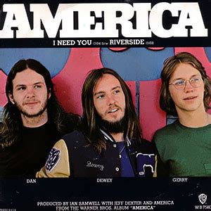 America – I Need You (1972, Vinyl) - Discogs