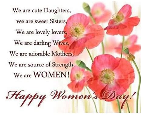 International Women S Day Greeting Card