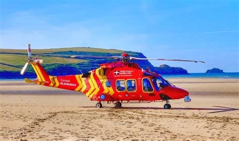 Cornwall Air Ambulance History The Uk S St Air Ambulance