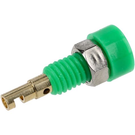 Truconnect 170589 2mm Insulated Test Socket Gold Plated Green Rapid