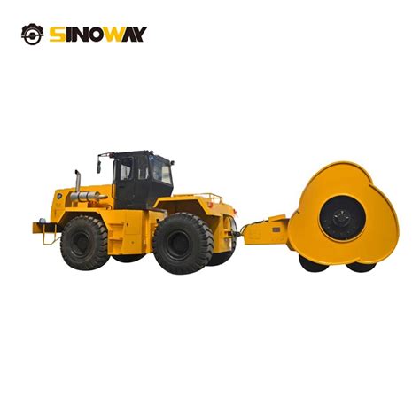 High Energy Impact Compaction Deep Impact Roller With 3 Side Drum