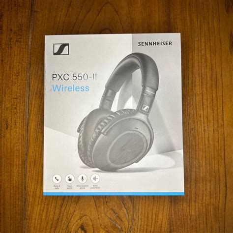 Sennheiser PXC 550-II Wireless Noise-Cancelling Headphones, Audio ...