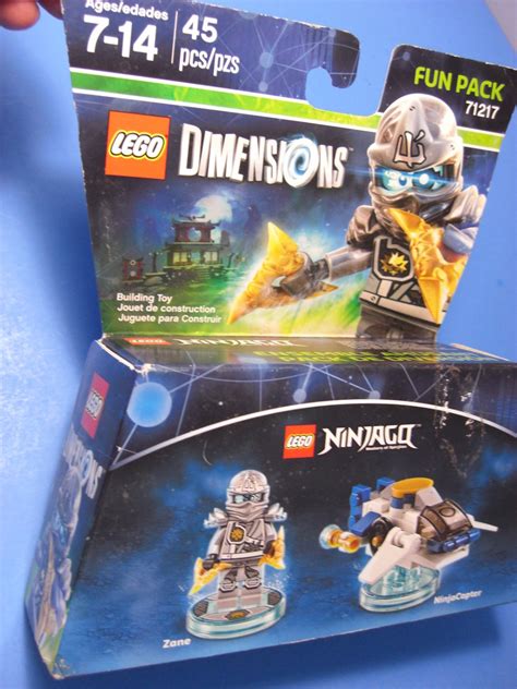 LEGO Dimensions Fun Pack 71217 Ninjago With Zane & NinjaCopter