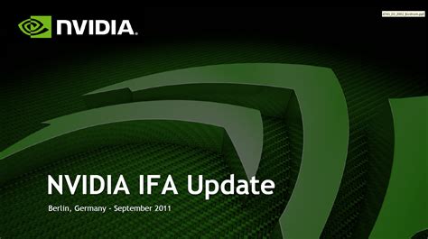 IFA 2011: We Talk with Nvidia About Tegra 2 and Mobile Gaming