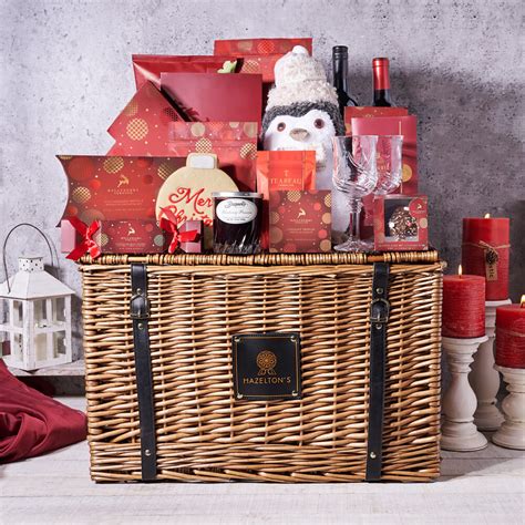 Vintage Wine Gift Basket – Christmas gift baskets