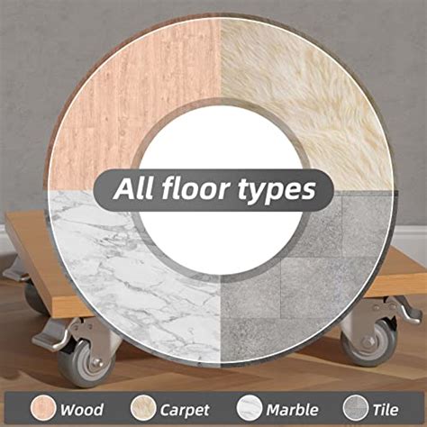 Casters Inch Caster Wheels Casters Set Of Heavy Duty Cloatfet