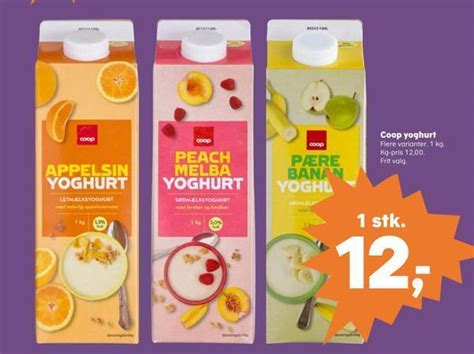 Coop Yoghurt Tilbud Hos Superbrugsen