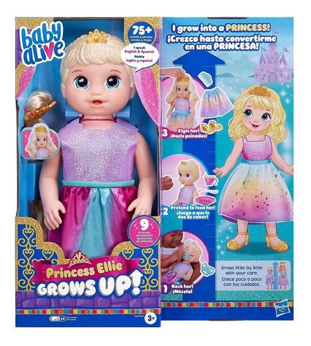 Mu Eca Baby Alive Crece Conmigo Sof A Rubia Hasbro Env O Gratis