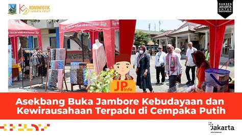 Asekbang Buka Jambore Kebudayaan Dan Kewirausahaan Terpadu Di Cempaka