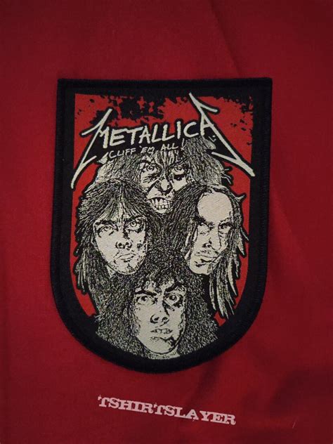 Metallica Cliff Em All Patch TShirtSlayer TShirt And BattleJacket Gallery