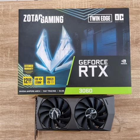 Jual VGA ZOTAC GEFORCE RTX 3060 12GB DDR6 TWIN EDGE OC GAMING Shopee