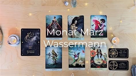 Der Monat M Rz F R Den Wassermann Tarot Monatslegung Youtube