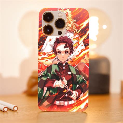 Tok kompatibilis az Apple iPhone 13 Mini modell Demon Slayer Rengoku és