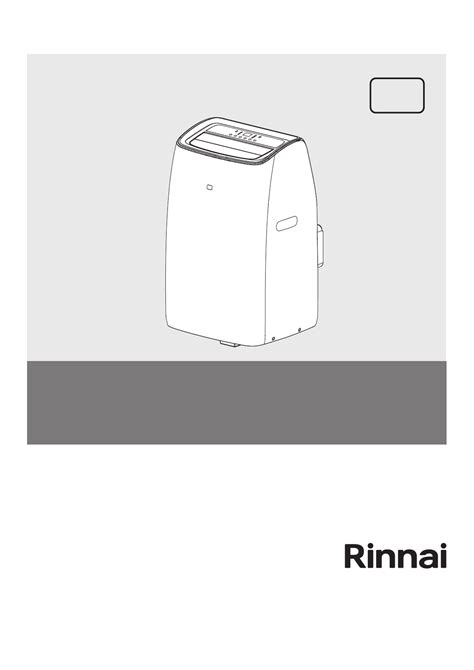 User Manual Rinnai Rpc Nc English Pages