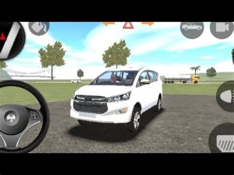 Indian Cars Simulator 3D Gameplay White Colour Innova Crysta Car