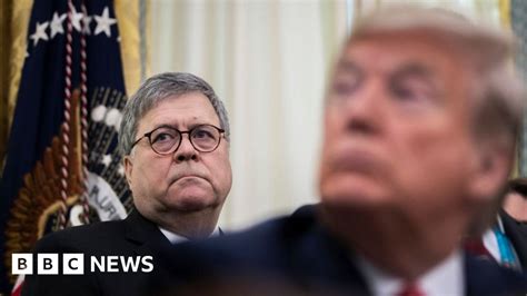 Donald Trump Is Toast If Indictment Correct William Barr Says