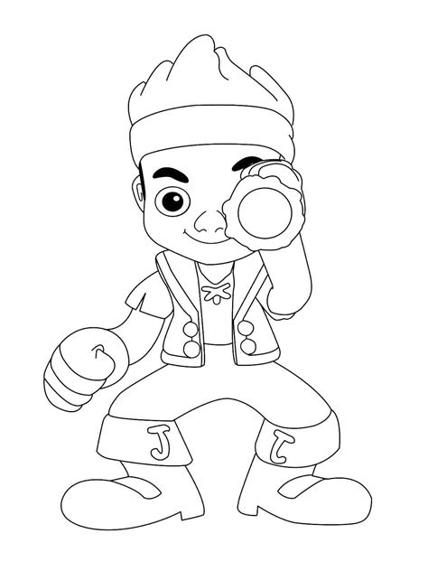 Coloriage Jake Et Les Pirates Imprimer Sur Coloriageenfant