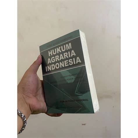 Jual Buku Hukum Agraria Indonesia Sejarah Pembentukan Undang Undang