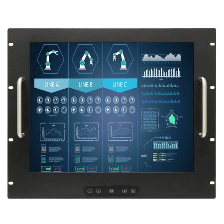 R19L300 RKM1 19 Industrial Rack Mount Monitor Winmate