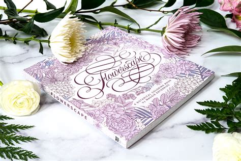 Maggie Enterrios Flowerscape A Botanical Coloring Book