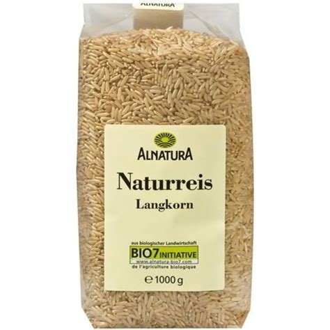 Alnatura Bio Naturreis Langkorn 1 Kg Piccantino Onlineshop Deutschland