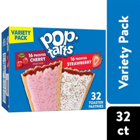 Kelloggs Pop Tarts Toaster Pastries Variety Pack 32 Ct Kroger