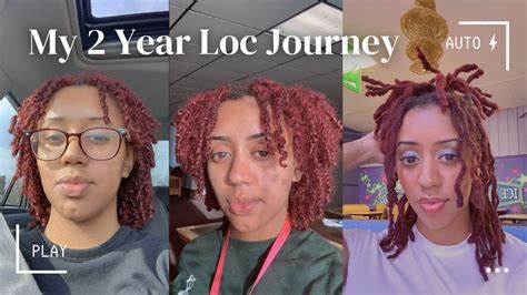 2 Years Loc D Visual Loc Natural Hair Journey W Two Strand Twists Pictures Videos