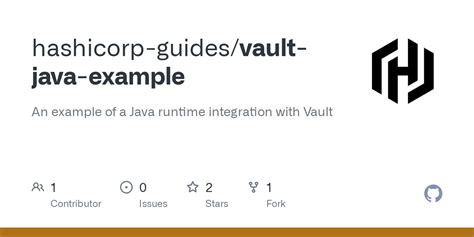 Github Hashicorp Guides Vault Java Example An Example Of A Java