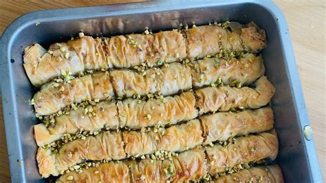 Vid O Baklawa Pate Filo Facile Aux Amandes Recette Facile Baklava