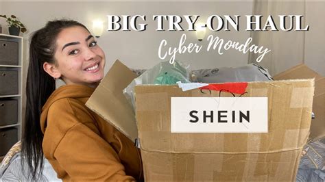 BIG TRY ON HAUL SHEIN CYBER MONDAY 2021 YouTube