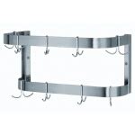 John Boos PRS2 C Ceiling Hung Pot Rack JES