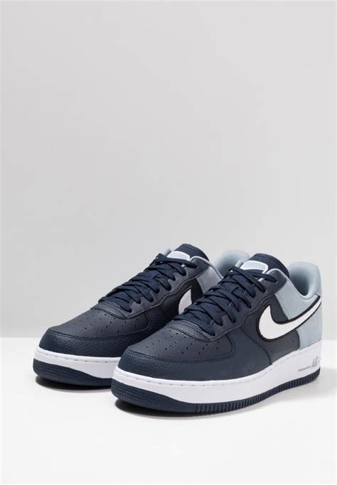 Homme Air Force 1 07 Lv8 1 Obsidianwhiteobsidian Mistblack Nike Baskets Marques Mcr