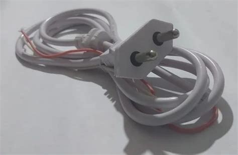 2 Pin White PVC Power Supply Cords For Electric Appliance At Rs 32