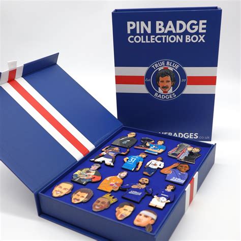 Pin Badge Collectors Display Box For Rangers Pin Badges T Pin