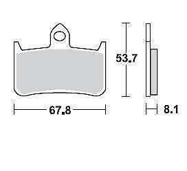 Braking 756CM55 CM55 Sintered Sport Brake Pad For Sale Online EBay