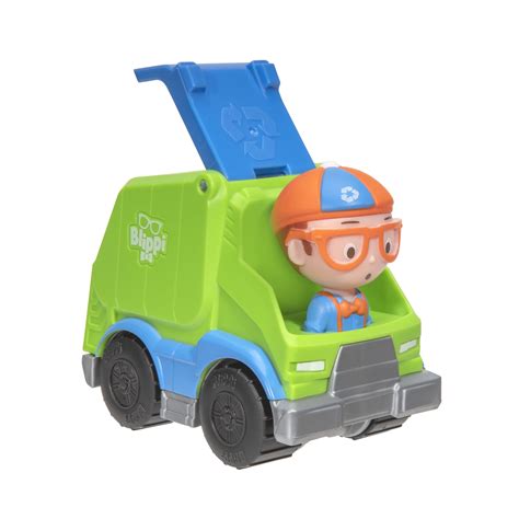 Blippi 2 Pack Mobile and Garbage Truck Playsets & Vehicles msikumiai Vehicles